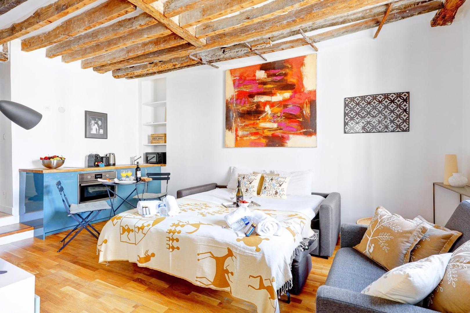 Bluestay 283 - Superbe Appartement Dans Le Marais Paris Eksteriør bilde